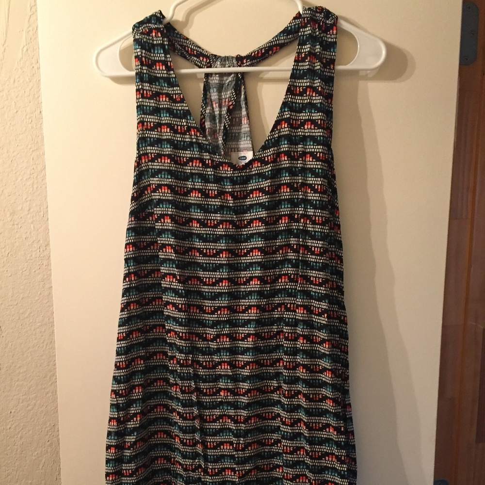 Old Navy Black Sleeveless Dress